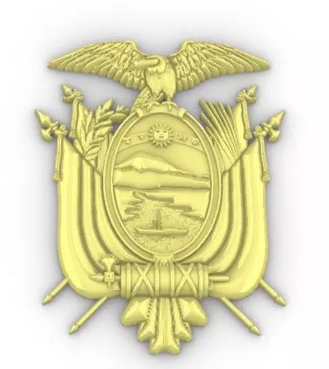 Coat of Arms Ecuador - Escudo de Ecuador