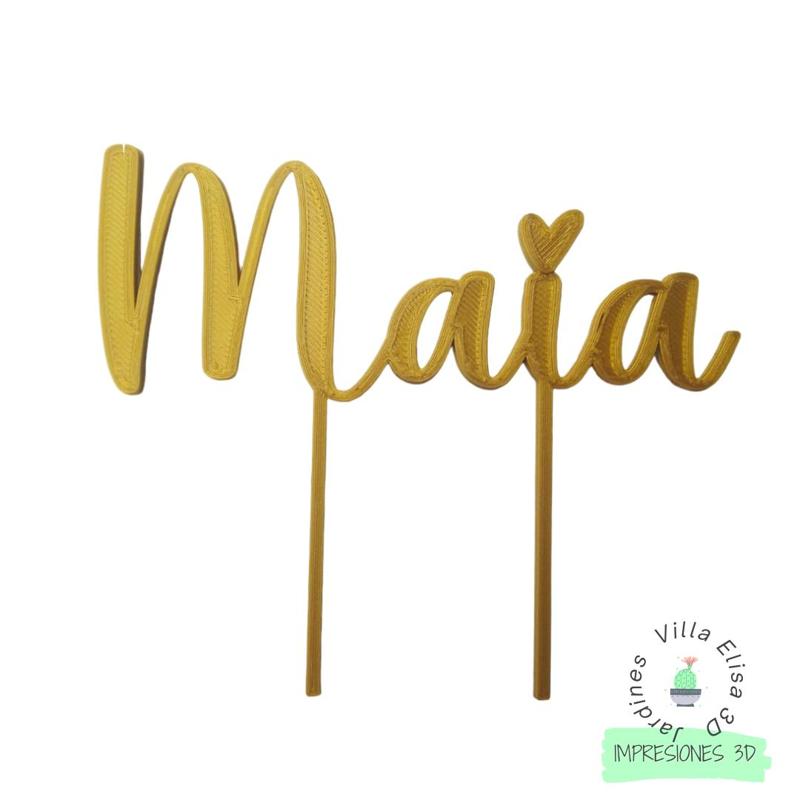 Maia Cake topper cake