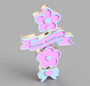 Straw Topper Blonde Redhead