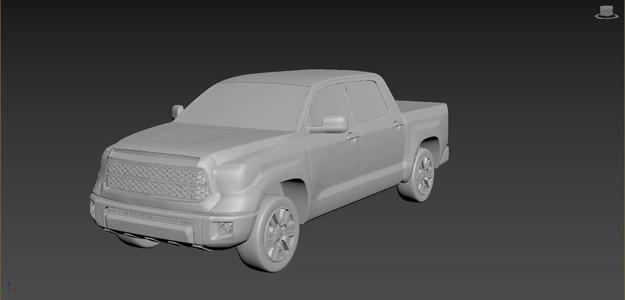 Toyota Tundra 2020 Crewmax on a small scale