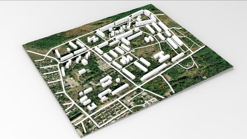 Cityscape Toretsk Ukraine