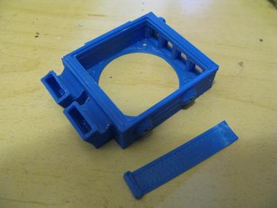 RepRap Ormerod 2 quick-set dual-nozzle dc42 sensor board PLA/ABS switchable heat sink enclosure and nozzle-cooling ducts