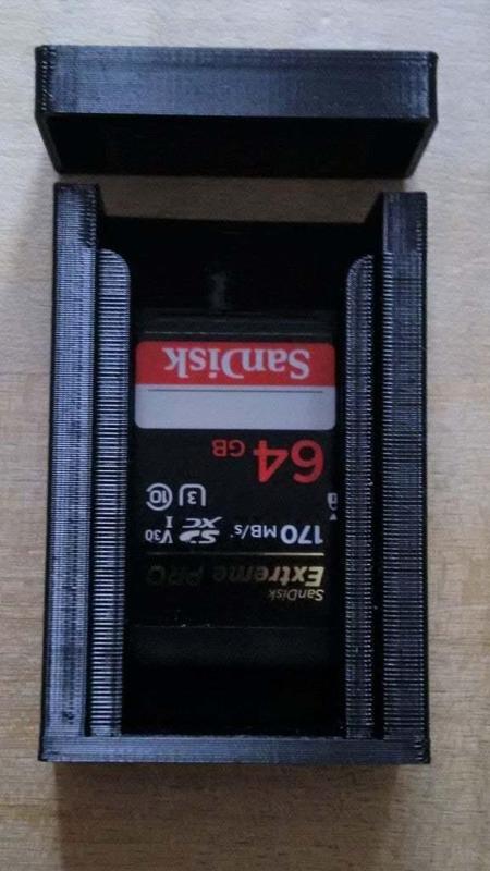 cap for SD card storage CANON LP-E12 style