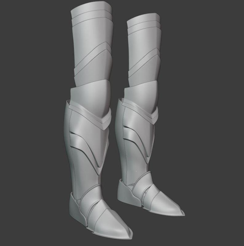 FATE I Arthur pendragon cosplay I Leg parts