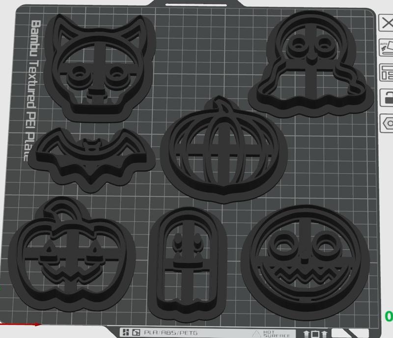 Halloween cookie cutter for commercial use
