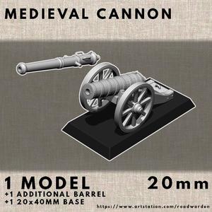 MEDIEVAL CANNON