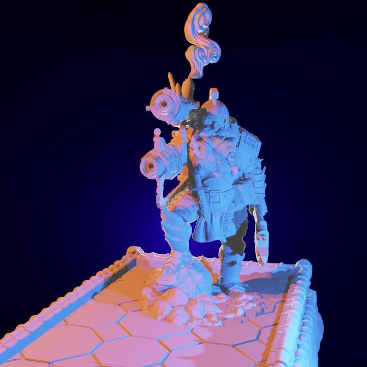 Double Stick Incense Holder Dwarf shooter 2 sticks