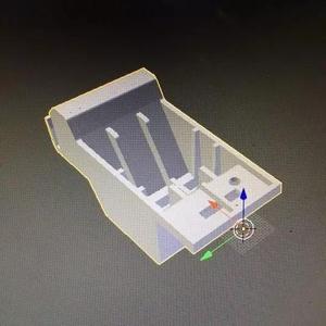 nissan x-trail 04-05 front bumper mount
