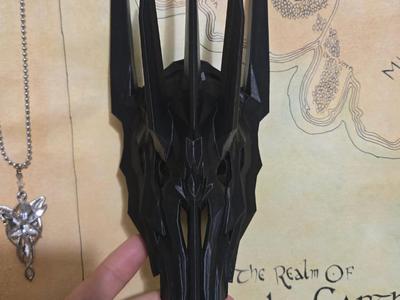 Sauron Helmet Wall Mounted