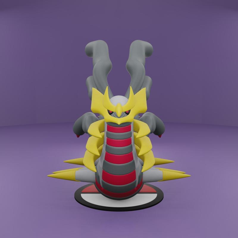 Pokemon No. 487 Giratina (Origin Forme)