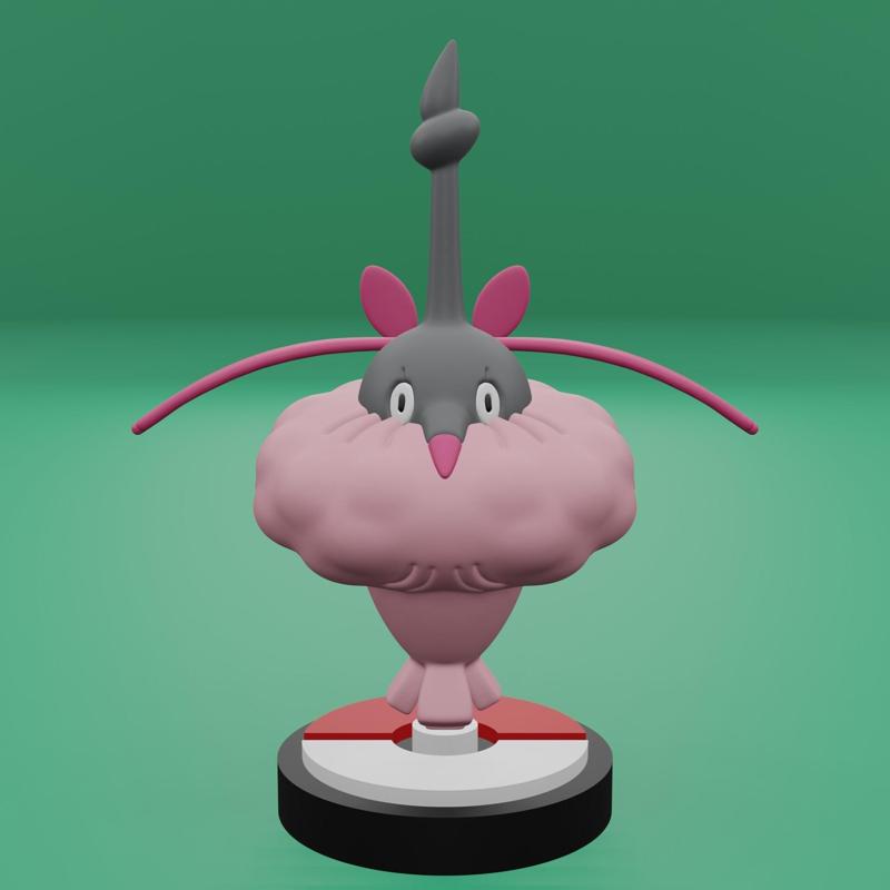 Pokemon No. 413 Wormadam (Trash Cloak)