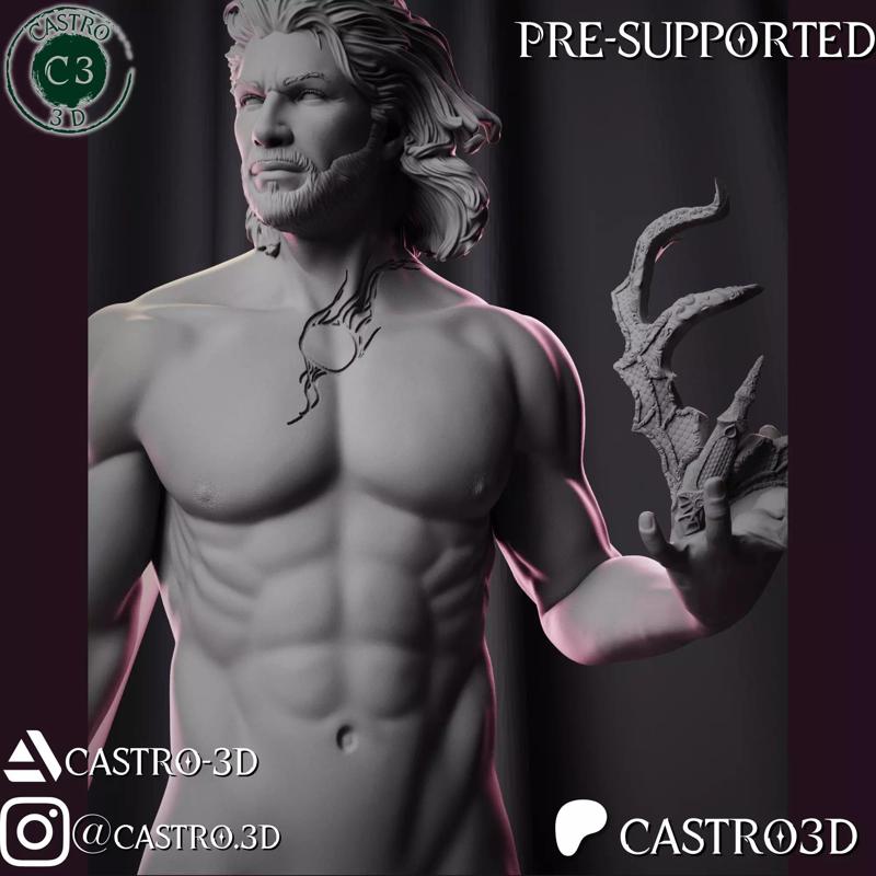 Gale NSFW - Waterdeep Mage - Baldurs Gate 3 Miniature Collection