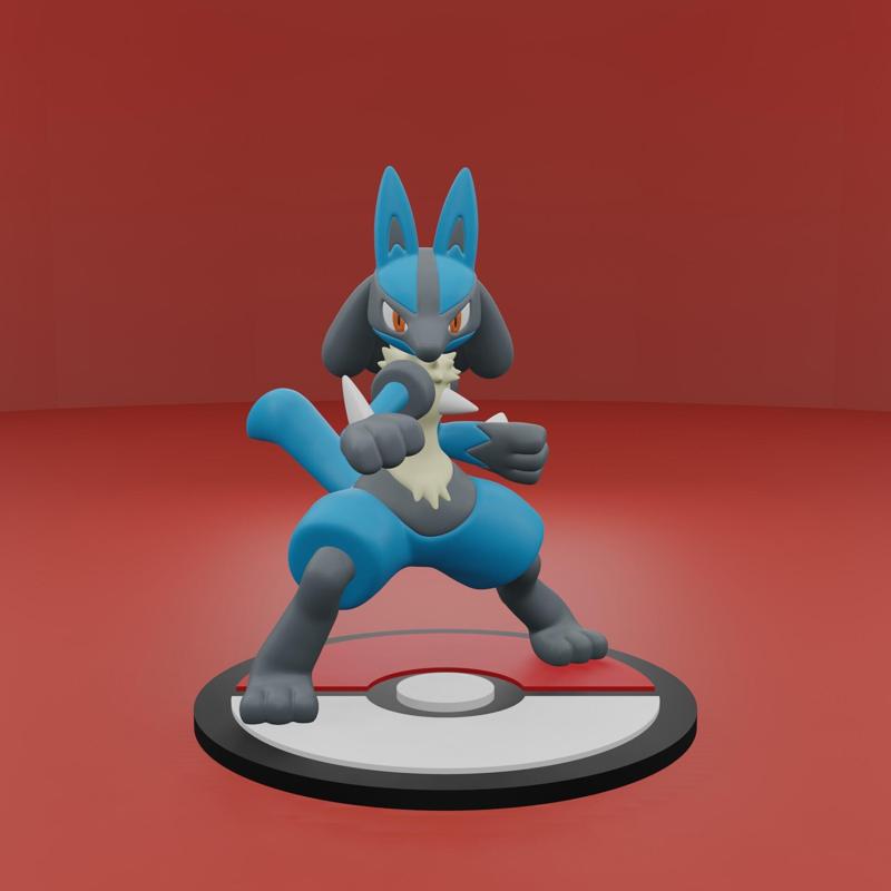 Pokemon No. 448 Lucario