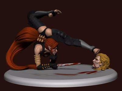 Cults of Witches Hekkatari 3d Print model for Miniature