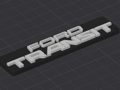 Ford Transit Keychain