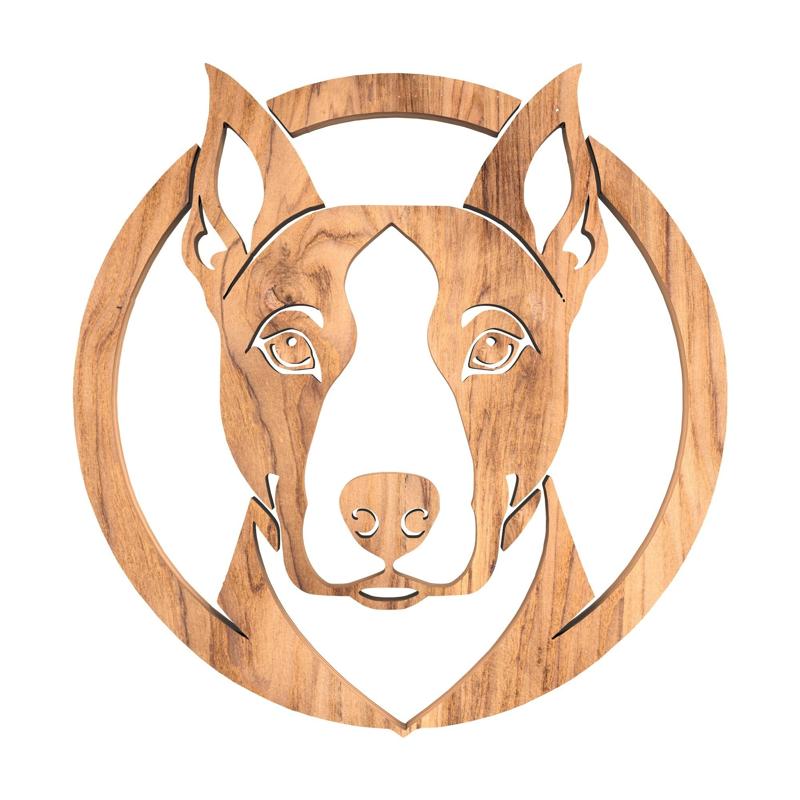 BULL TERRIER - DOG Home Decor Wall Art No.4