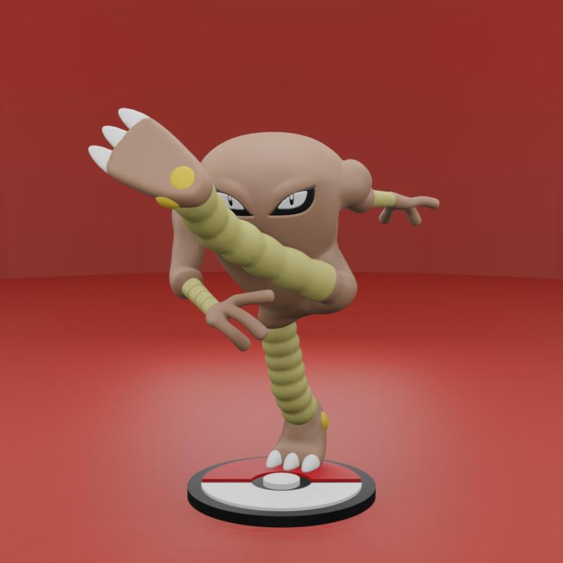 Pokemon No. 106 Hitmonlee
