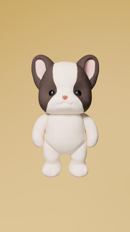 kinder Bulldog kinder Bulldog kinder Sylvanian families style (Bulldog kinder ternurines style)