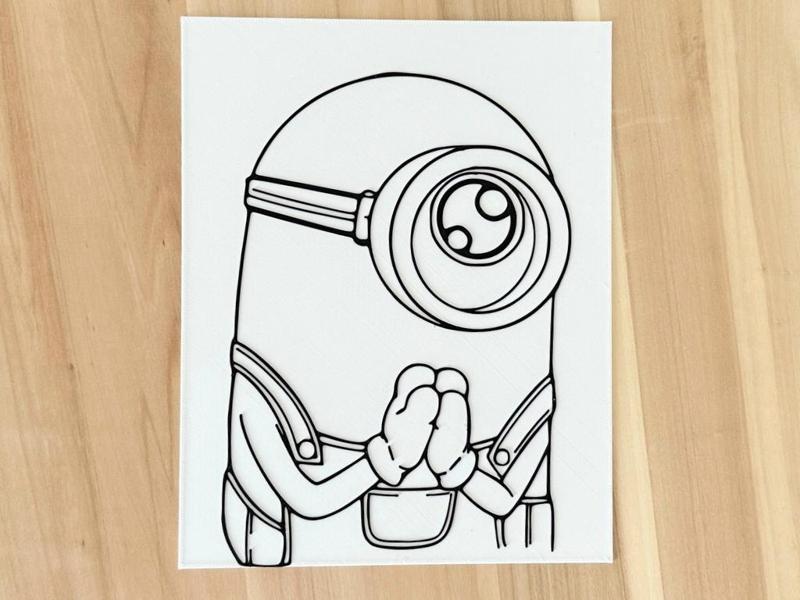 Coloring page - Minion