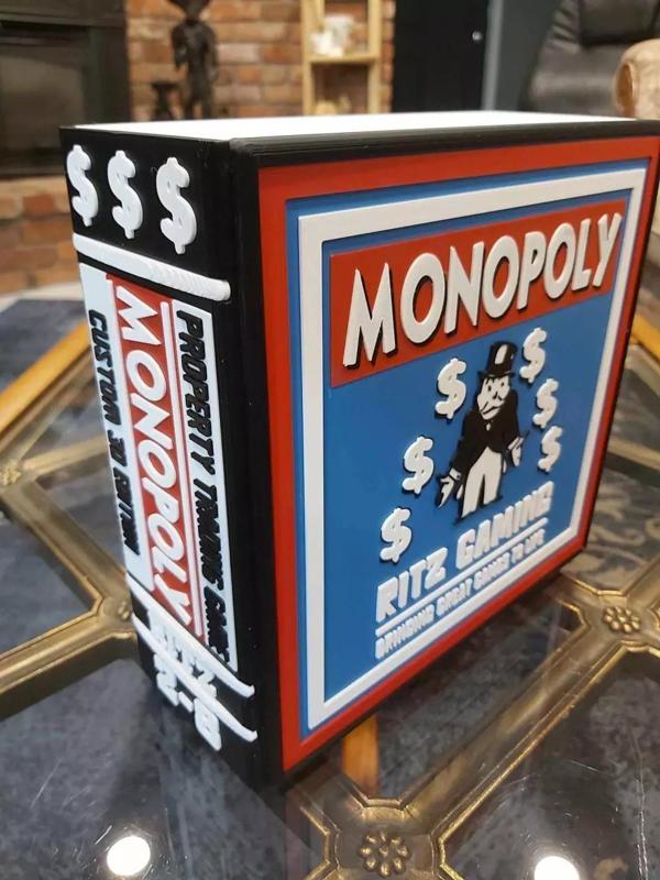 3D Printable Monopoly Game Set STL
