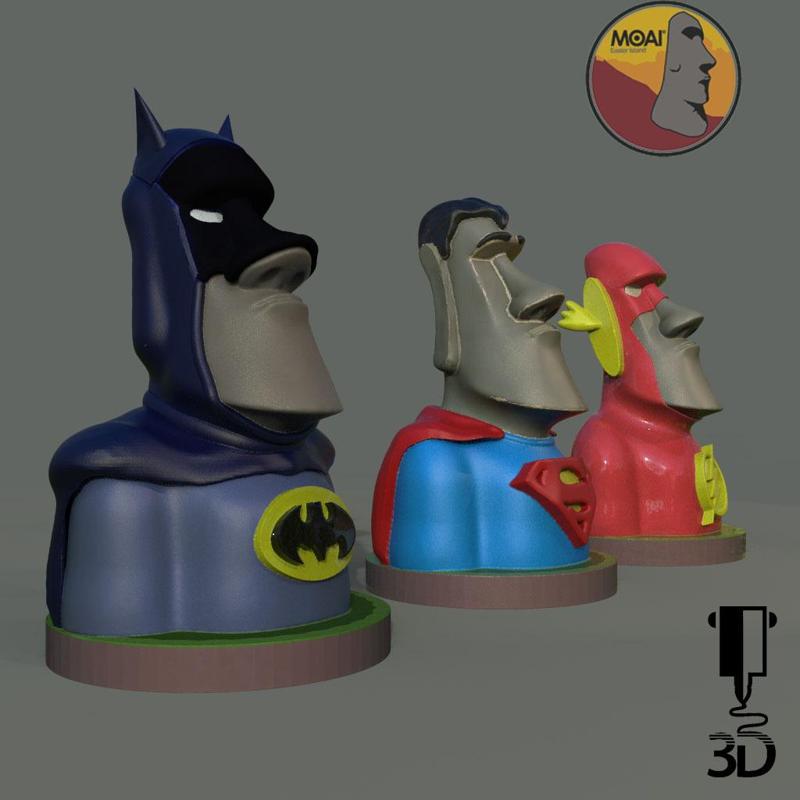 Moai Justice League
