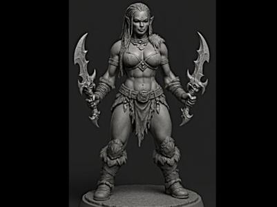 D&D Orc Warrior