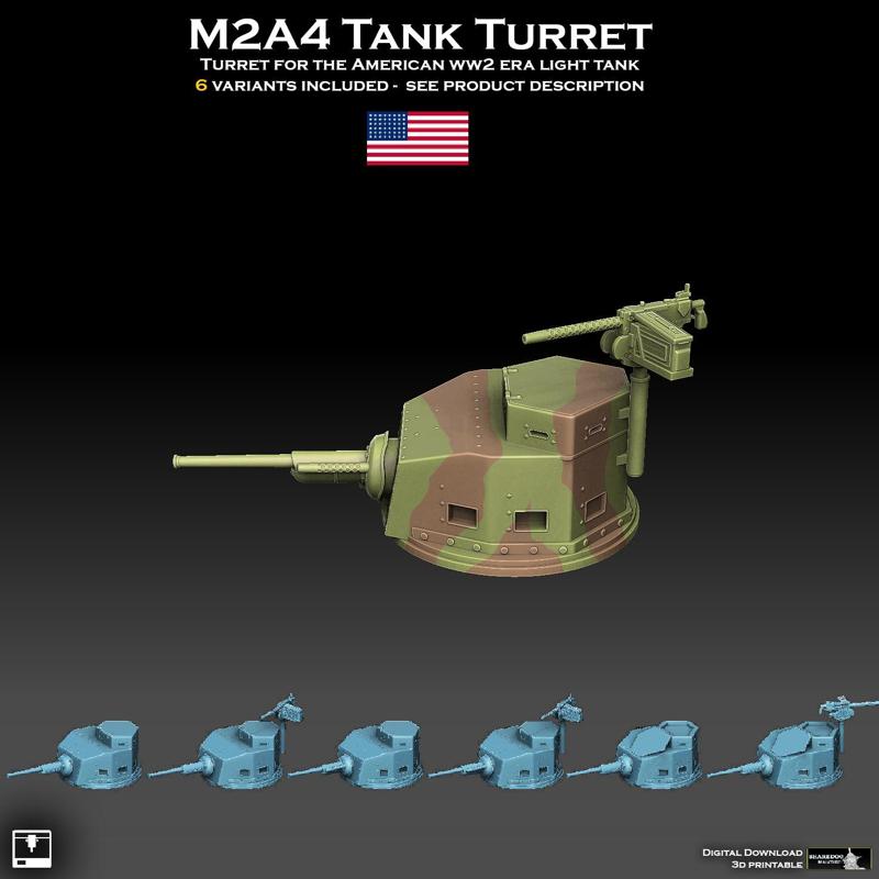 M2A4 Tank Turret