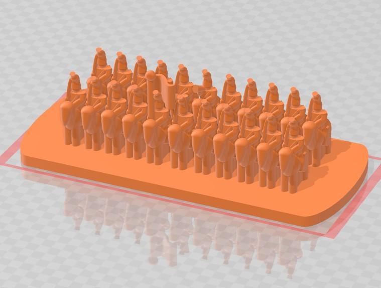 3MM FRENCH CAVALRY - CUIRASSIER SQUADRON (30MM BASE)