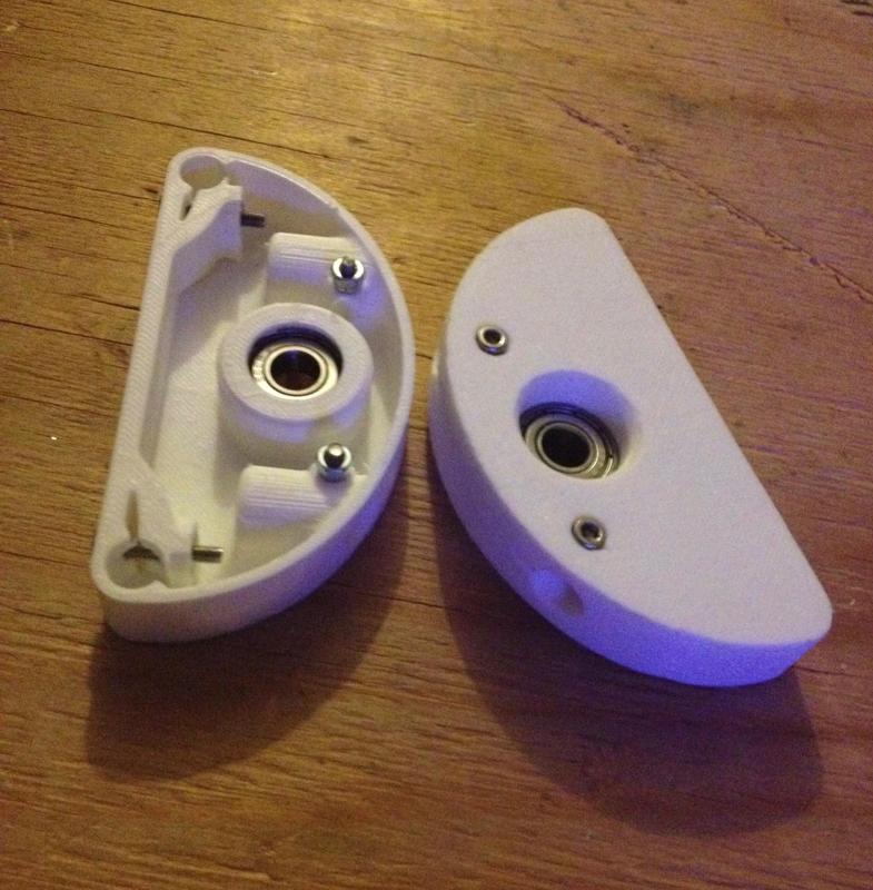 Fixation haute - avec roulement de centrage - pour Dagoma Discovery 200