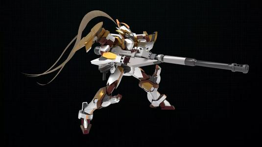 Gundam III 3d printed