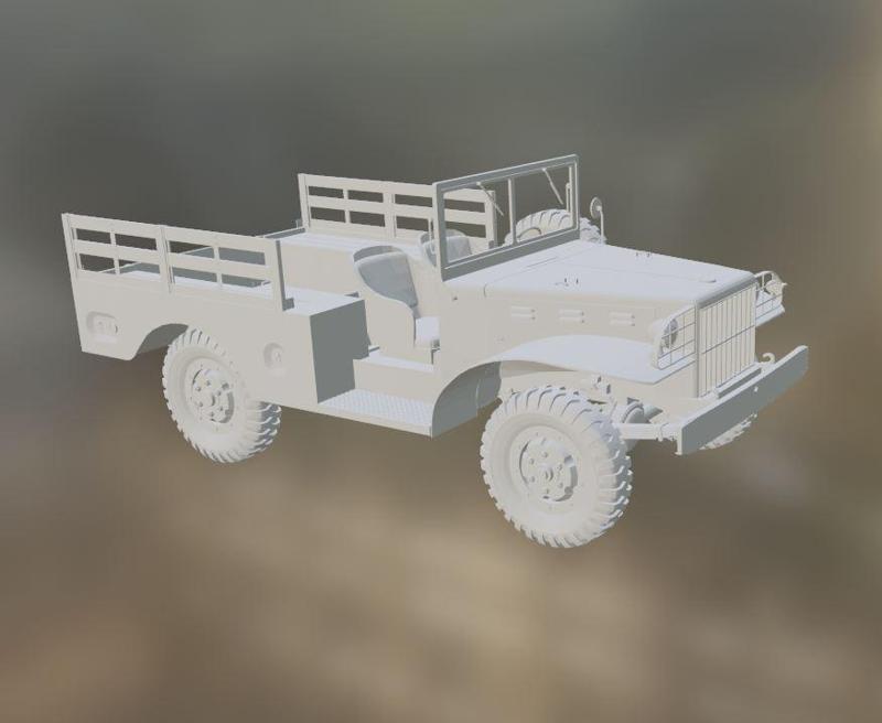 DODGE WC51 - US Military Truck 1/16