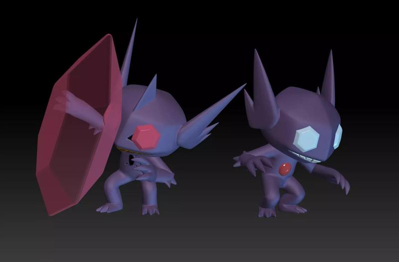 Pokemon Sableye Mega Evolution