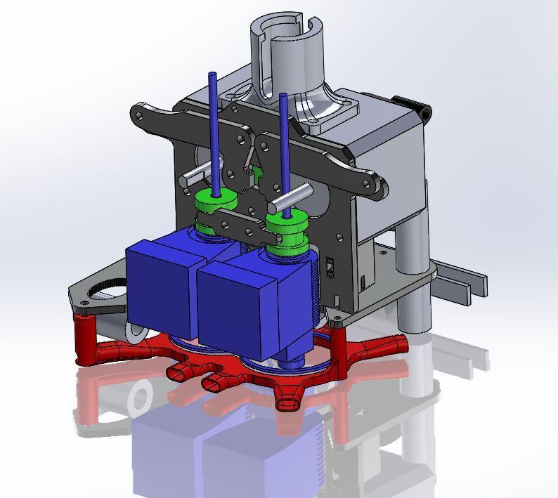 Dual V6 Mk8 Alloy Mount 360 double cooling v2