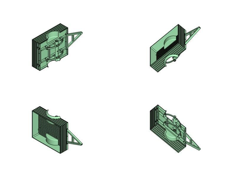 Crawler Scaler Truck Car Trailer Chassis Leaf-Springs RC4WD