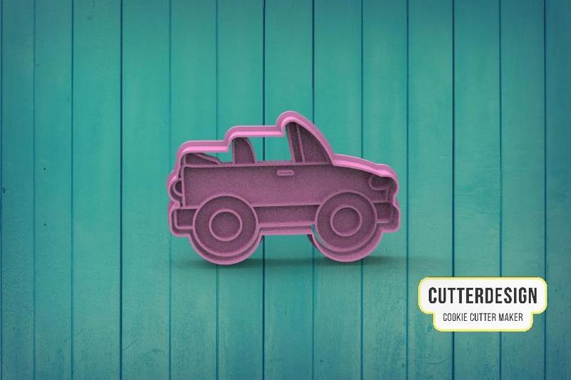 Auto Jeep Car Cookie Cutter M1