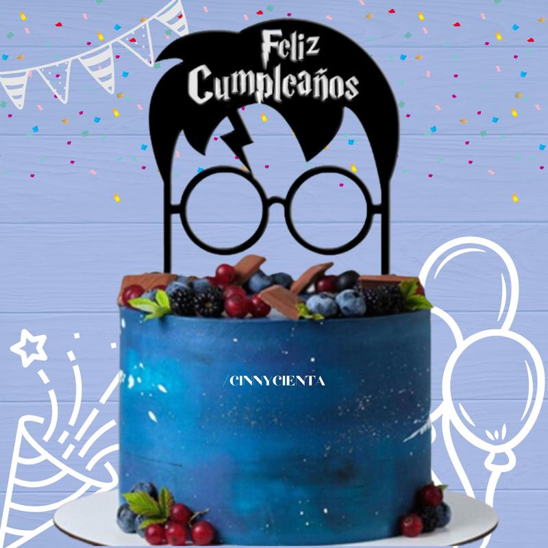 Happy Birthday - Harry Potter - Cake Topper