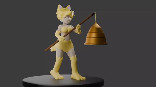 Moon Flower 3D Model