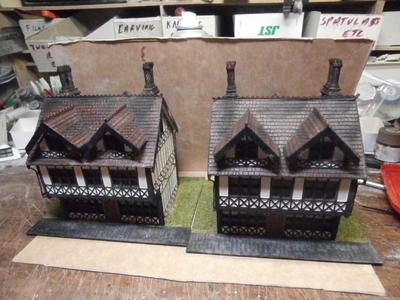 SCALEPRINT TUDOR BUILDING SMALL TAVERN