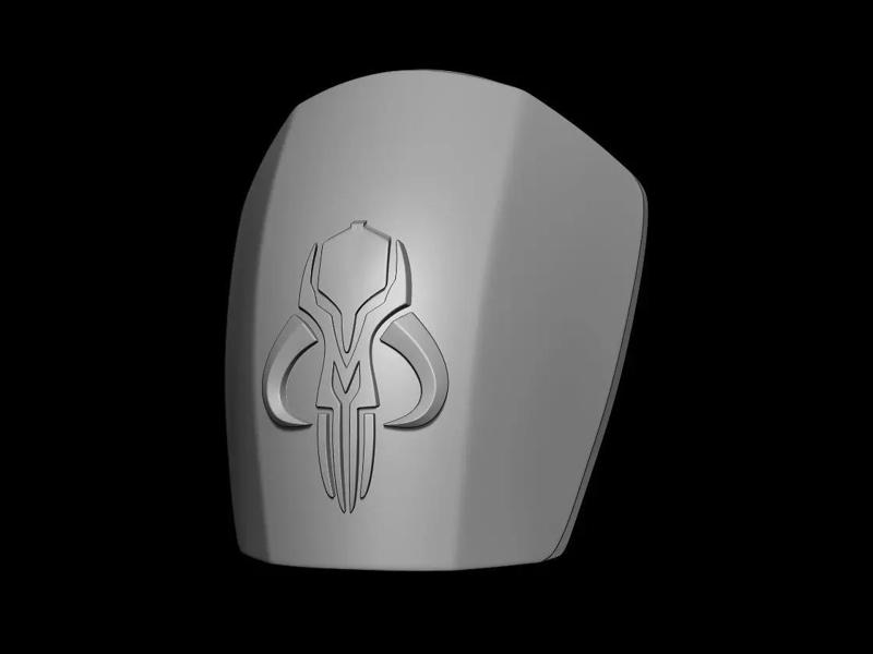 Mandalorian Shoulder Armor 3d digital download Bo katan Shoulder