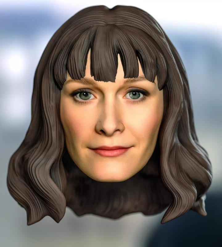 Superman Lois Lane Margot Kidder Headsculpt