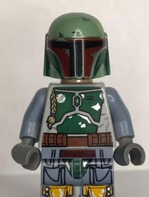 MANDALORIAN BOBBA FETT LEGO HELMET MAXIFIG PLUS JETPACK