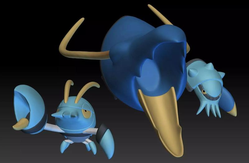 Pokemon Clauncher Clawitzer