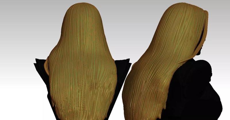 3D Hairstyles for girl V92