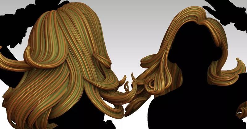 3D Hairstyles for girl V69