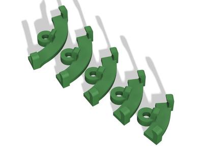 LST clips with hole (50°/60°/70°/80°/90°)