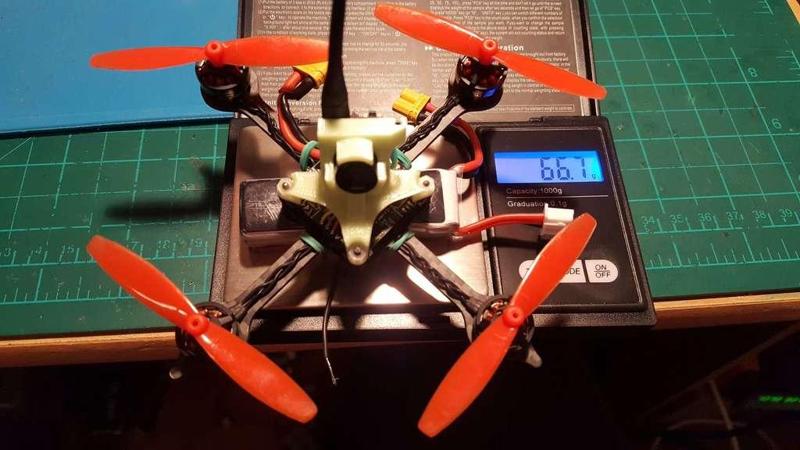 Toothpick inspired frame 102mm / 65mm/2.5inch