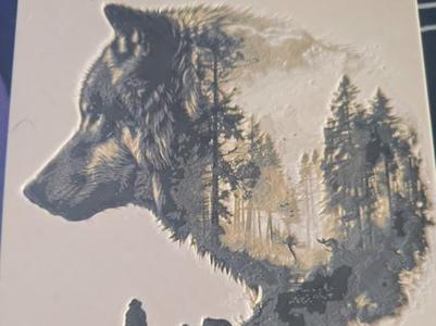 Hoeforge Wolf in the Forest