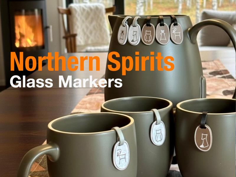 Northern Spirits - Glass Markers