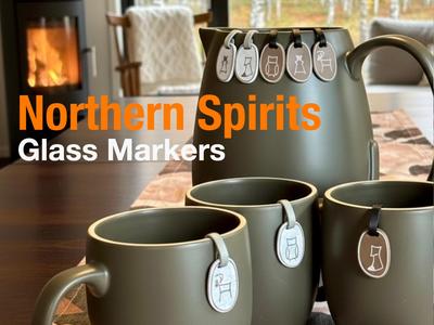 Northern Spirits - Glass Markers