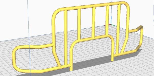 Bumper for camion V12